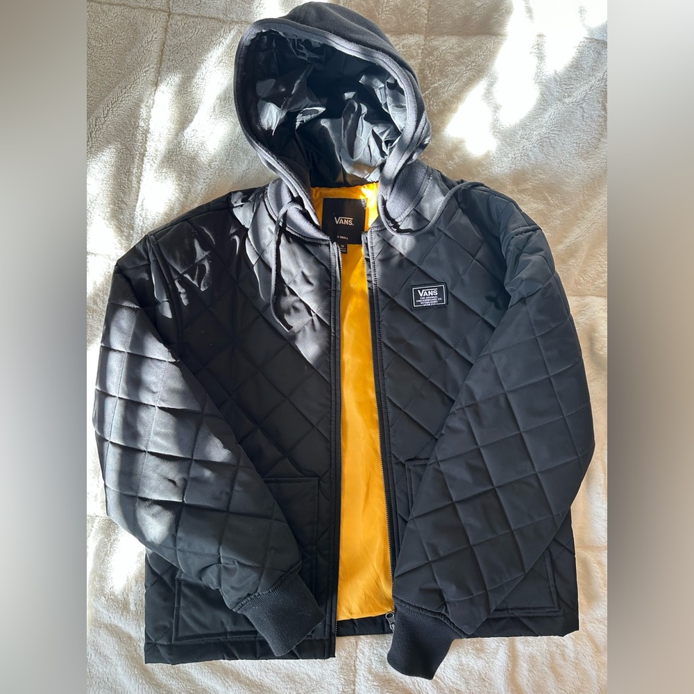 VANS unisex quilted bomber jacket